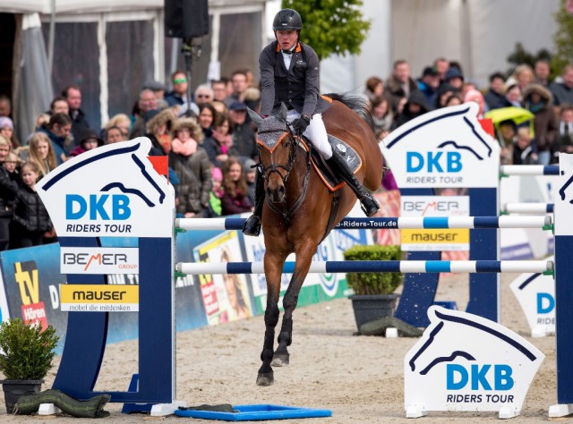 Mit Copperfield ins Finale der DKB-Riders Tour - Philip Rüping aus Mühlen ist einer von drei Favoriten in München. © Stefan Lafrentz