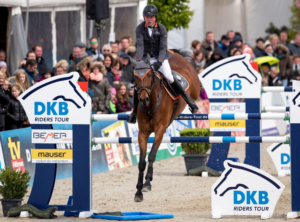 Mit Copperfield ins Finale der DKB-Riders Tour - Philip Rüping aus Mühlen ist einer von drei Favoriten in München. © Stefan Lafrentz