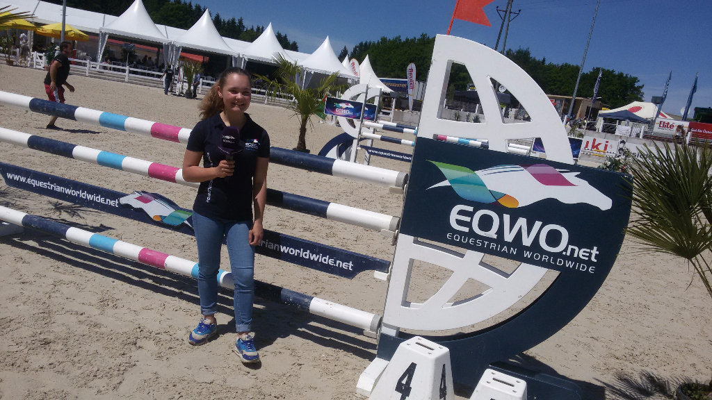 EQWOtv Pony Reporterin Sophie Zinsmeister beim Ponycup in Lamprechtshausen / Salzburg