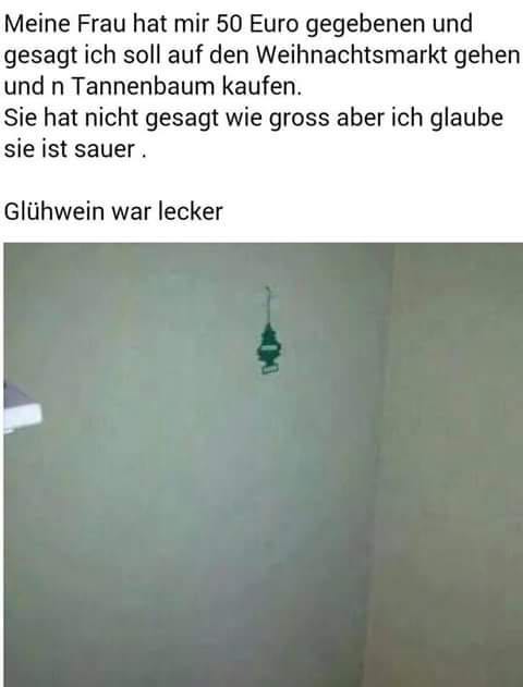 Steffi Bistans Vorstellung eines Weihnachtsbaumes? 