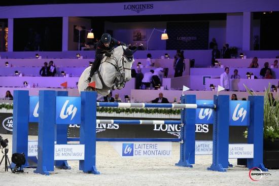 The proud winner Lorenzo De Luca and Limestone Grey. © Sportfot