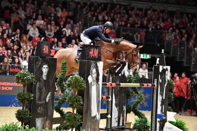 Great day for dutch rider Harrie Smolders. © London Olympia