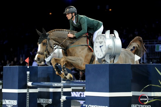 Steve Guerdat und Albfuehren’s Happiness won the Masters – Gold Cup presented by the Salon du Cheval de Paris/CENECA. © Sportfot