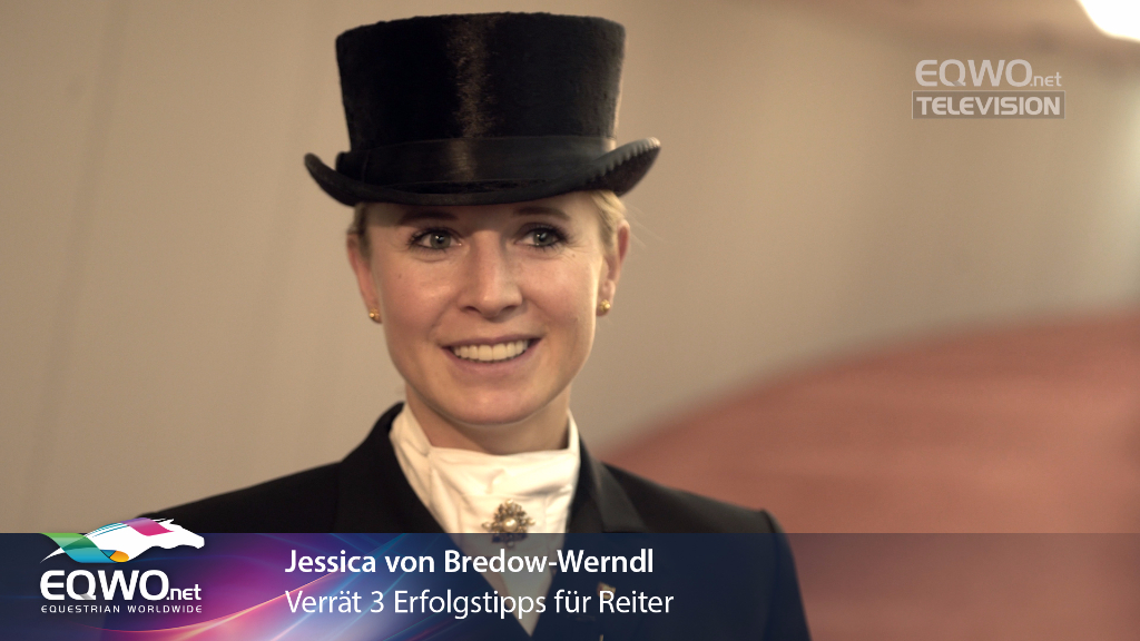 Jessica von Bredow-Werndl verrät bei der Mevisto Amadeus Hrse Indoors Erfolgstipps für Reiter