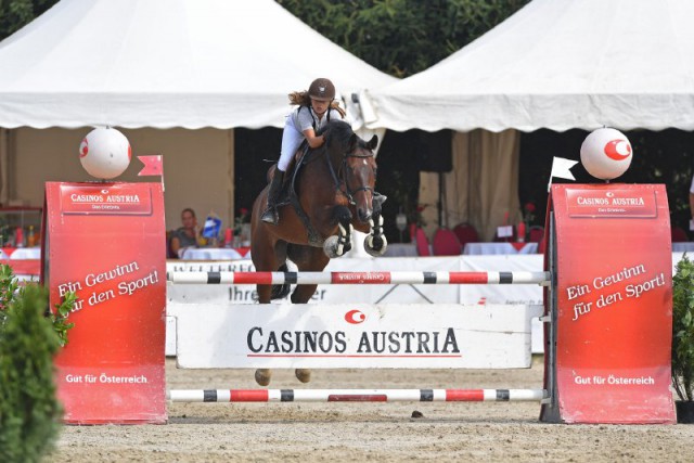Lena Binder is one of the most promising talents in Austria and will join Team Alpenspan. © horsesportsphoto.eu