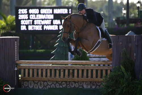 Scott Stewart and Celebration © Sportfot 