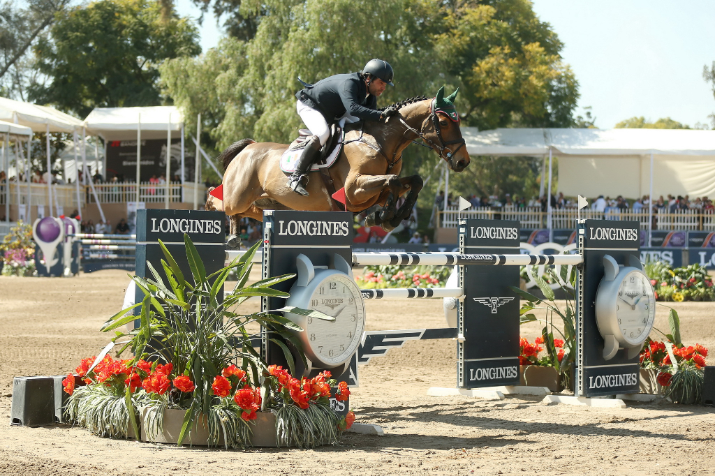 Mexico’s Francisco Pasquel and Naranjo deliver the only double clear performance to win the sixth leg of the Longines FEI World Cup™ Jumping 2016/2017 North American League Western Sub-League. ©FEI/ Anwar Esquivel