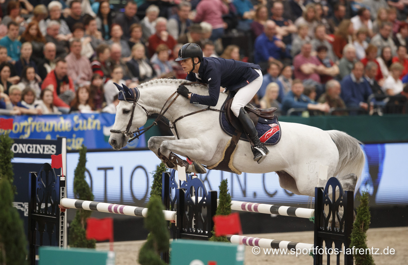 Zu seinem fünften Weltcupfinale will Max Kühner (AUT/T) sein Erfolgspferd Chardonnay mitnehmen. © Lafrentz