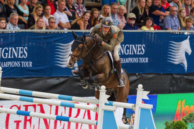 Wir dürfen gespannt sein, wie es dem Italiener Alberto Zorzi und seinem neuen Partner Cornetto K beim Debut in Basel ergeht. © Archivbild Michi Graf