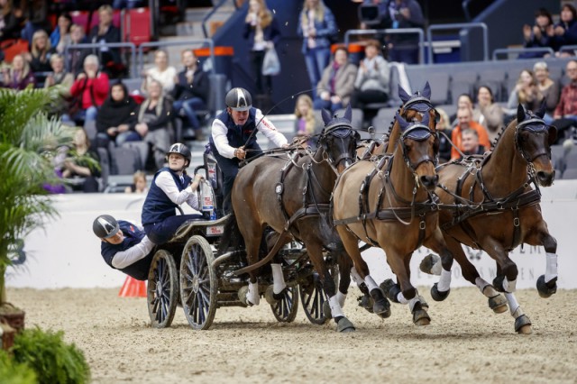 Boyd Exell zeigte Fahrsport der Extraklasse und sicherte sich in Göteborg souverän den Weltcup Finalsieg. © FEI/Stefan Lafrentz 