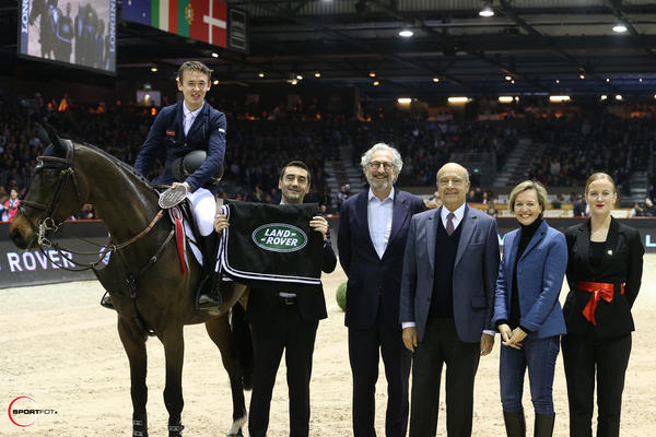 Platz zwei holte sich der Ire Bertram Allen mit seinem Pferd Izzy By Picobello. © Sportfot / CEB