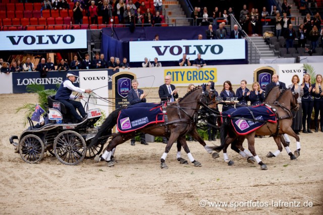 Boyd Exell auf der verdienten Ehrenrunde. © Stefan Lafrentz