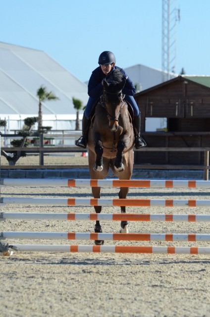  Lauren Edwards hat bereits zum zweiten Mal die Youngster-Prüfung in Mijas gewinnen können. © Equestrian Sport Events