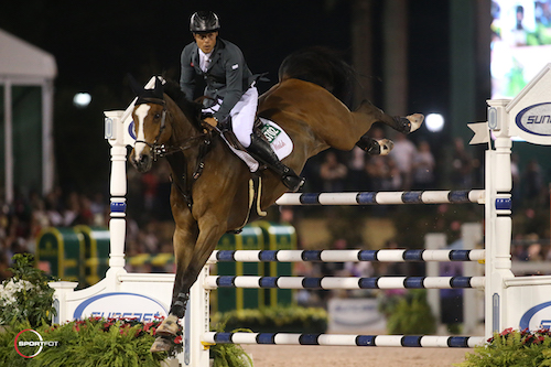 Sergio Alvarez Moya und Arrayan landeten auf dem dritten Platz. © Sportfot