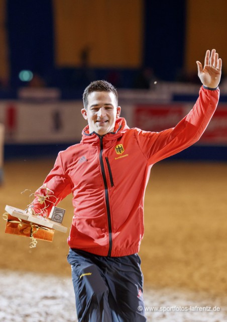 Jannis Drewell lässt sich in Dortmund feiern! © Stefan Lafrentz