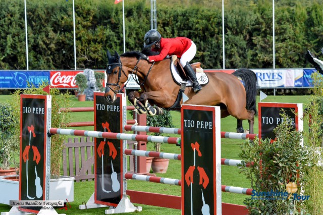 Emma Augier de Moussac with her wonderful horse Diva. © Moisés Basallote