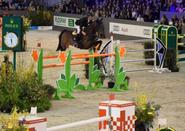 Leopold Van Asten und VDL Groep Zidane NOP gewinnen den Rolex Grand Prix in 's-Hertoigenbosch. © Indoor Brabant