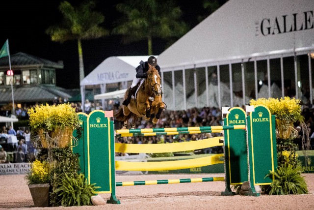 McLain Ward and Rothchild at Winter Equestrian Festival 2017. © Rolex