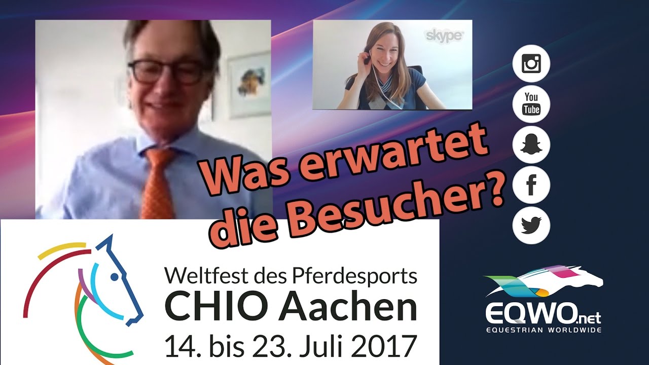 CHIO Aachen 2017 Interview mit Turnierleiter Frank Kempermann