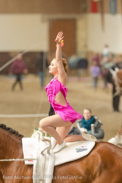 In Abteilung 2 Einzel S Junioren setzte sich Sarah Gollobics vom URC Wildegg durch. © Michael Graf