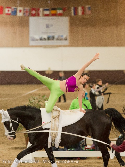 Sandra Krassnitzer holte für den UVT Eligius einen hervorragenden zweiten Platz im Einzel M. © Michael Graf