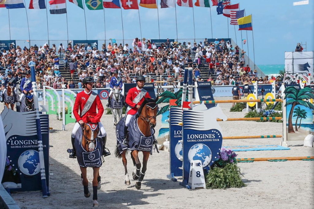 Die London Knights setzten sich bei der Global Champions League von Miami durch! © GCL / Stefano Grasso