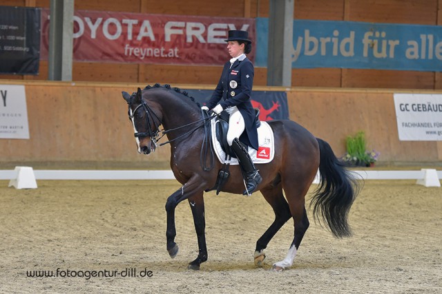 Astrid Neumayer (AUT) und ihr Rodriguez sind ein tolles Team. © Fotoagentur Dill