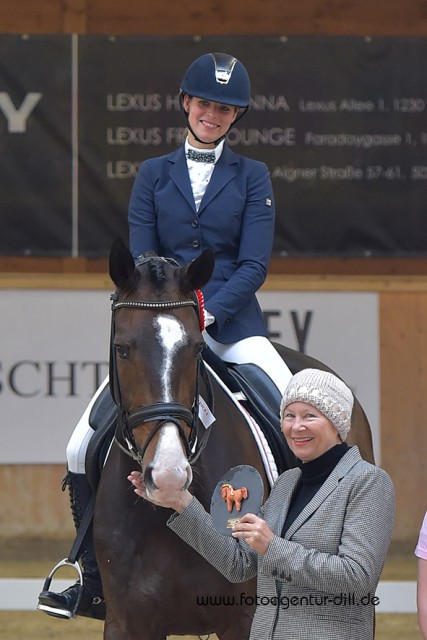 Nicole Osterwald (GER) setzte sich mit dem sechsjährigen Flord Accord gegen die Konkurrenz durch. © Fotoagentur Dill