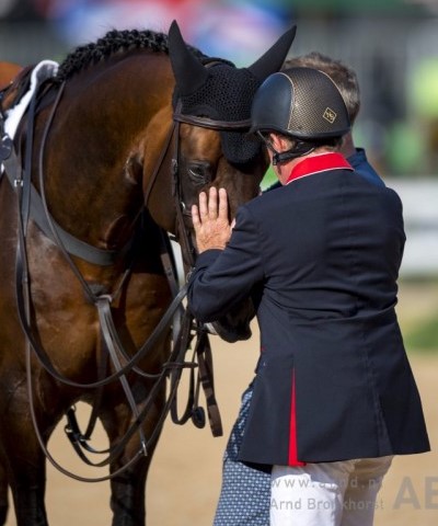 Nick Skelton und Big Star verabschieden sich bei der Royal Windsor Horse Show aus dem Sport. © Arnd Bronkhorst