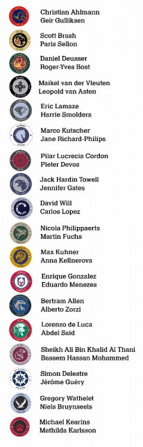 The riders for the first GCL leg in Mexico City. © GCL