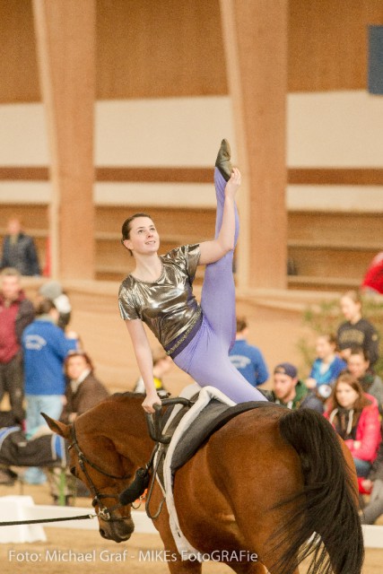 Annika Thell (siehe Foto) vom LVRV Frauenkirchen (B) siegte in Abteilung 1 der Einzel M. Tina Filz von der VG Weigelsdorf und Anna Weidenauer vom URC Wildegg gewannen die Abteilungen 2 und drei in dieser Klasse. © Michael Graf