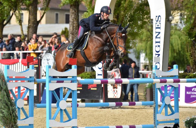 Davide Sbardella riding Triomphe for Italy. ©FEI/Sibil Slejko