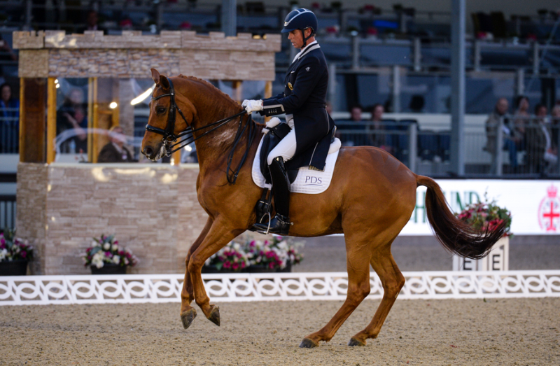 Carl Hester (GBR) und Barolo siegten bei der Royal Windsor Horse Show im CDI4* Grand Prix