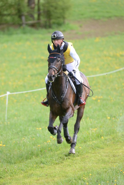 Gelungenes Drei-Sterne-Debüt auf der Schwäbischen Alb: Lennox unter Michael Jung. Foto: Thomas Hartig/equistock.de