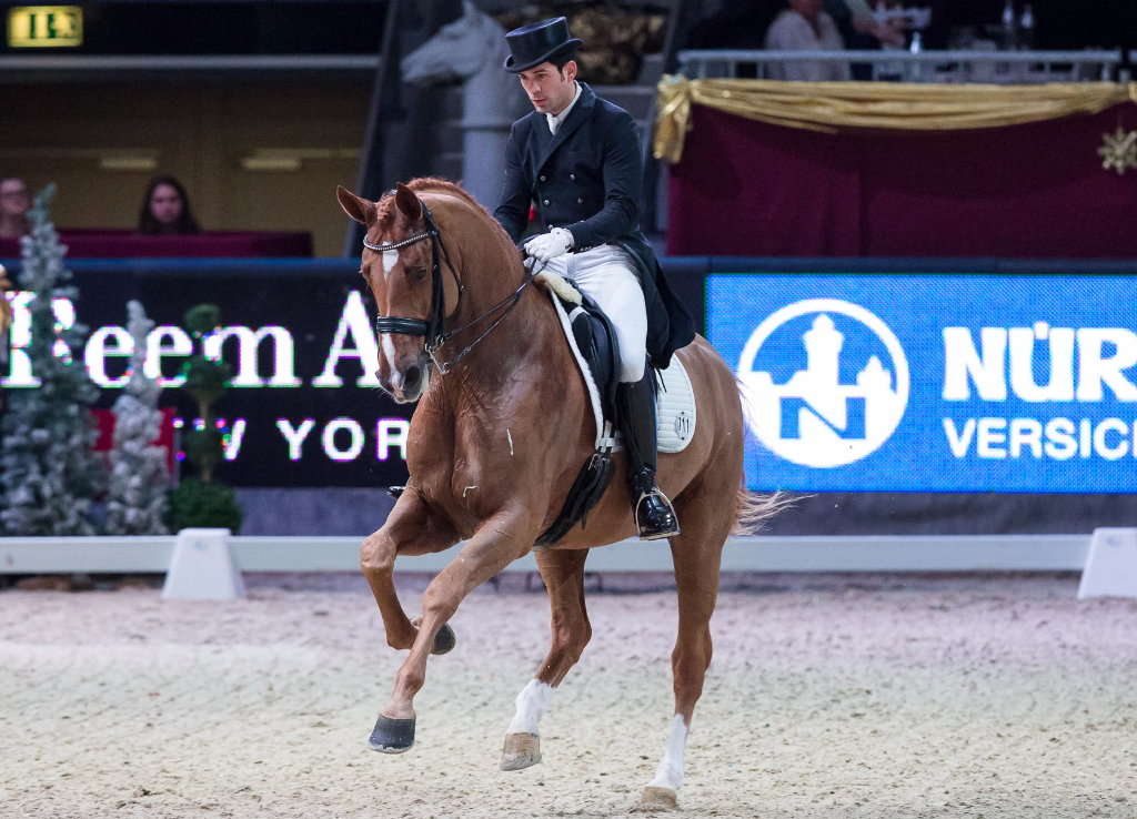 Severo Jesus Jurado Lopez (ESP) hat sein Spitzenpferd Lorenzo an Charlotte Jorst (USA) verkauft. © Michael Graf