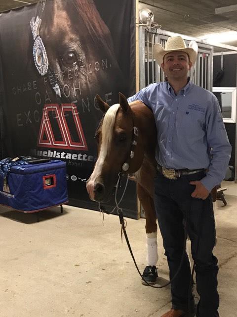 Martin Mühlstätter und Gotta Goldchain scorten eine 217,5 beim CRI3* in Las Vegas (USA). © Privat