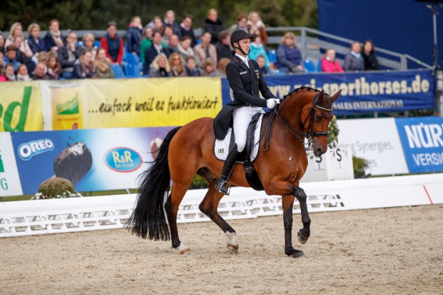 Sönke Rothenberger (GER) & Cosmo. © Stefan Lafrentz