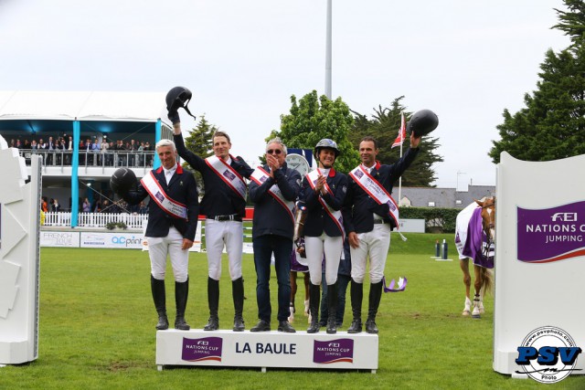 Die französische Mannschaft hatte heute in La Baule Grund zur Freude! © PSV Jean Morel