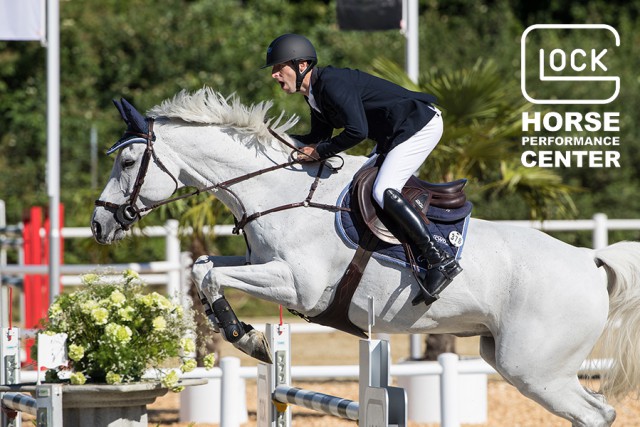 Pieter Devos (BEL) and Gin D came second in the CSI5* GLOCK’s Perfection Tour. © Michael Rzepa