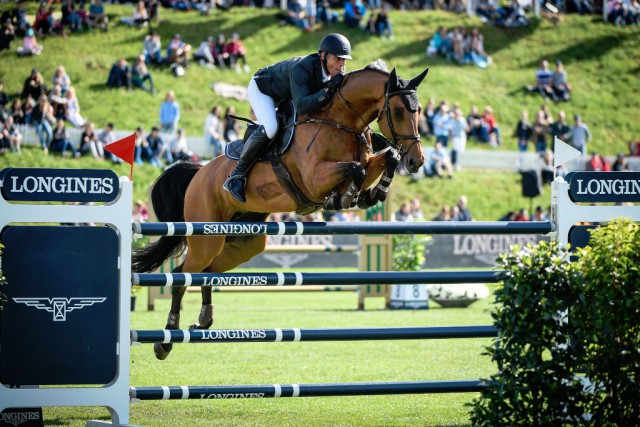 Paul Estermann holte sich mit Lord Pepsi den dritten Platz und wurde somit bester Schweizer. © katiastuppia.ch/csio.ch