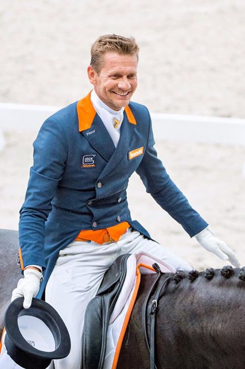 Edward Gal und GLOCK'S Voice gewinnen den Grand Prix Special als einen Teilbewerb im Nations Cup Dressage. © CHIO Rotterdam