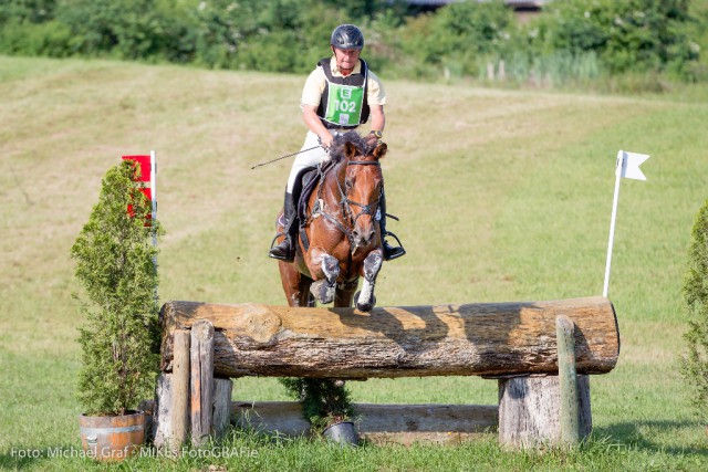 Pokorny sicherte sich auf Floor den Sieg in der Prüfung CIC1*. © Michael Graf