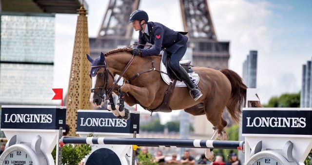 Mit Halifax van het Kluizebos sprang Lorenzo De Luca (ITA) zum Sieg. © Paris Eiffel Jumping