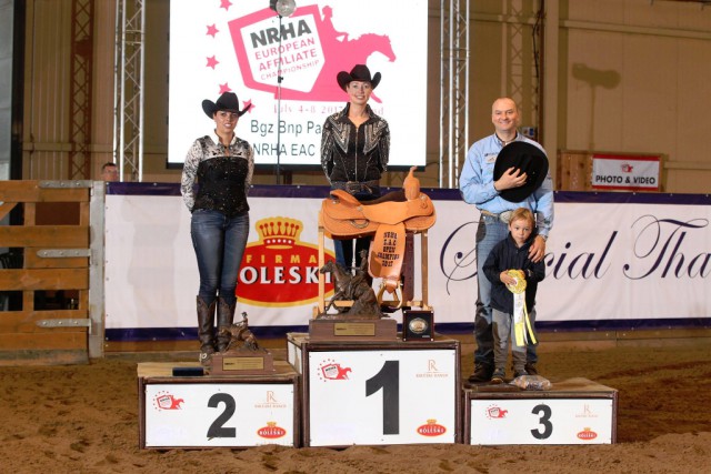 Die EAC Open geht an Ann Fonck auf Gunnerlicious mit dem Score von 227,5. © CK Photographics