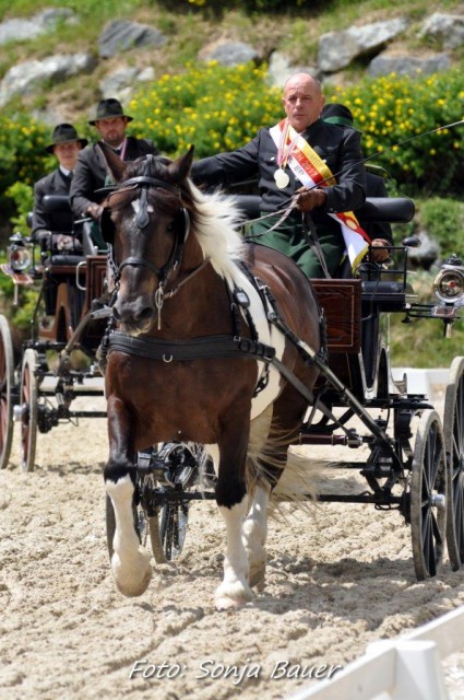 Bei der Siegerehrung gings ebenso rasant zu wie im Bewerb! © Sonja Bauer