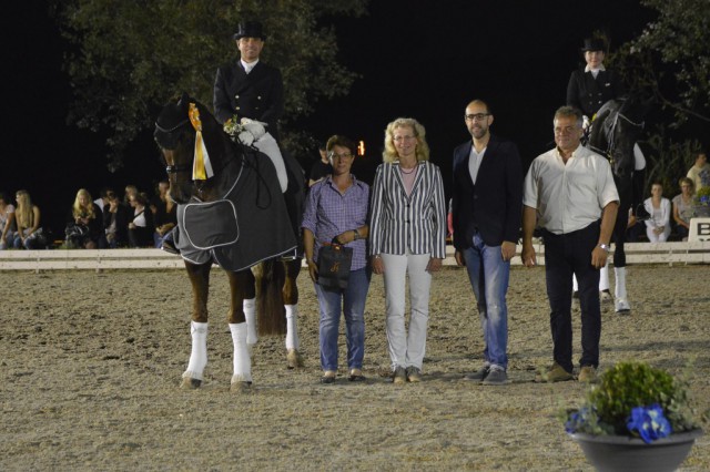 Siegerehrung Grand Prix-Kür der Sparkasse Ingolstadt Eichstätt © Yvonne Betz von Treuberg