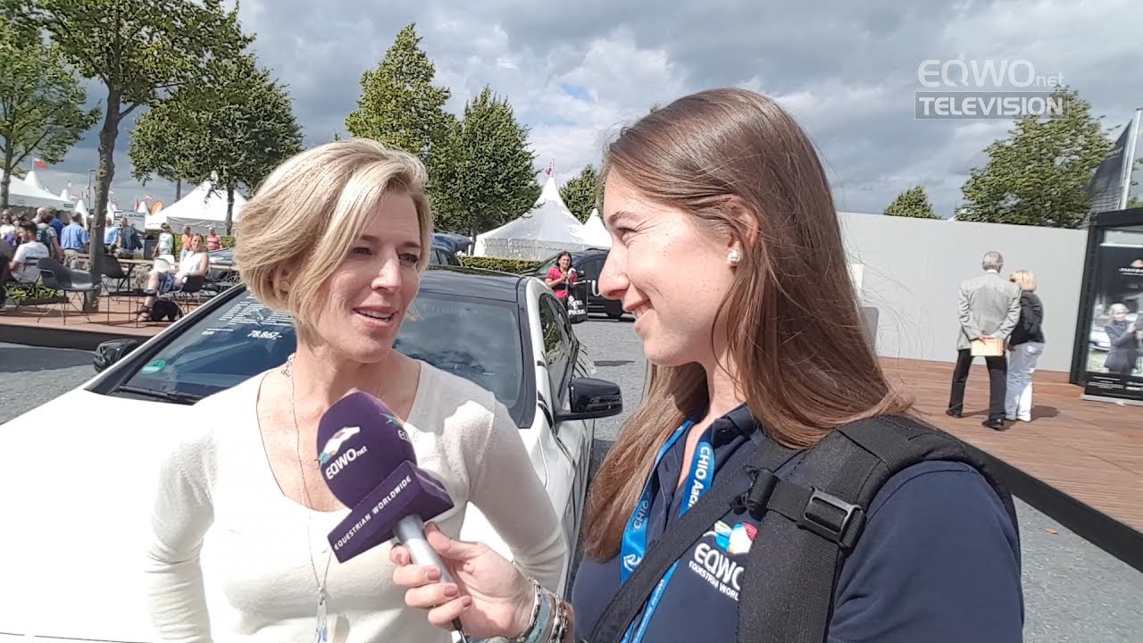 Meredith Michaels-Beerbaum im EQWOtv Interview beim CHIO Aachen 2017