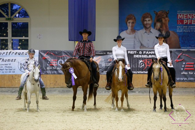 Allround Champions des Turniers: Franzi Schrenk, Werner Musel, Christiane Blaschke, Verena Gröblhaider. ©  TEAM myrtill