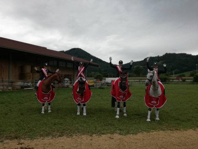  Das steirische Team holte sich den Mannschaftstitel bei den Bundesmeisterschaften der Ländlichen Reiter! © Privat