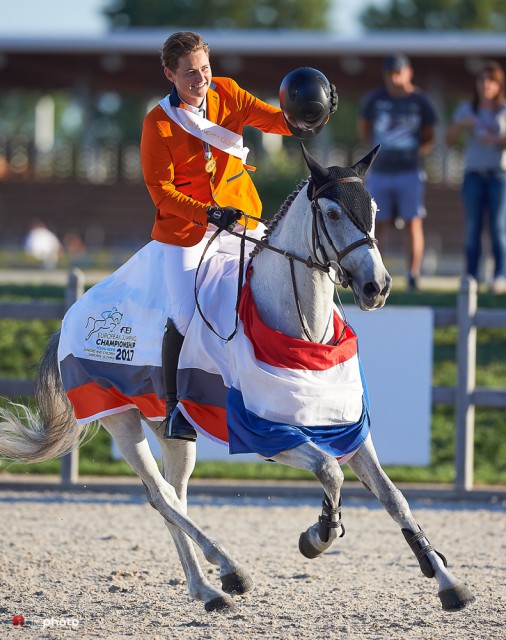 Bravo Rowen Van de Mheen! Er ist neuer Europameister der Junioren. © 1clicphoto - Hervé Bonnaud